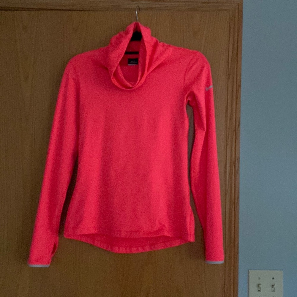 Nike Pro Cowel Neck long sleeve running top size small